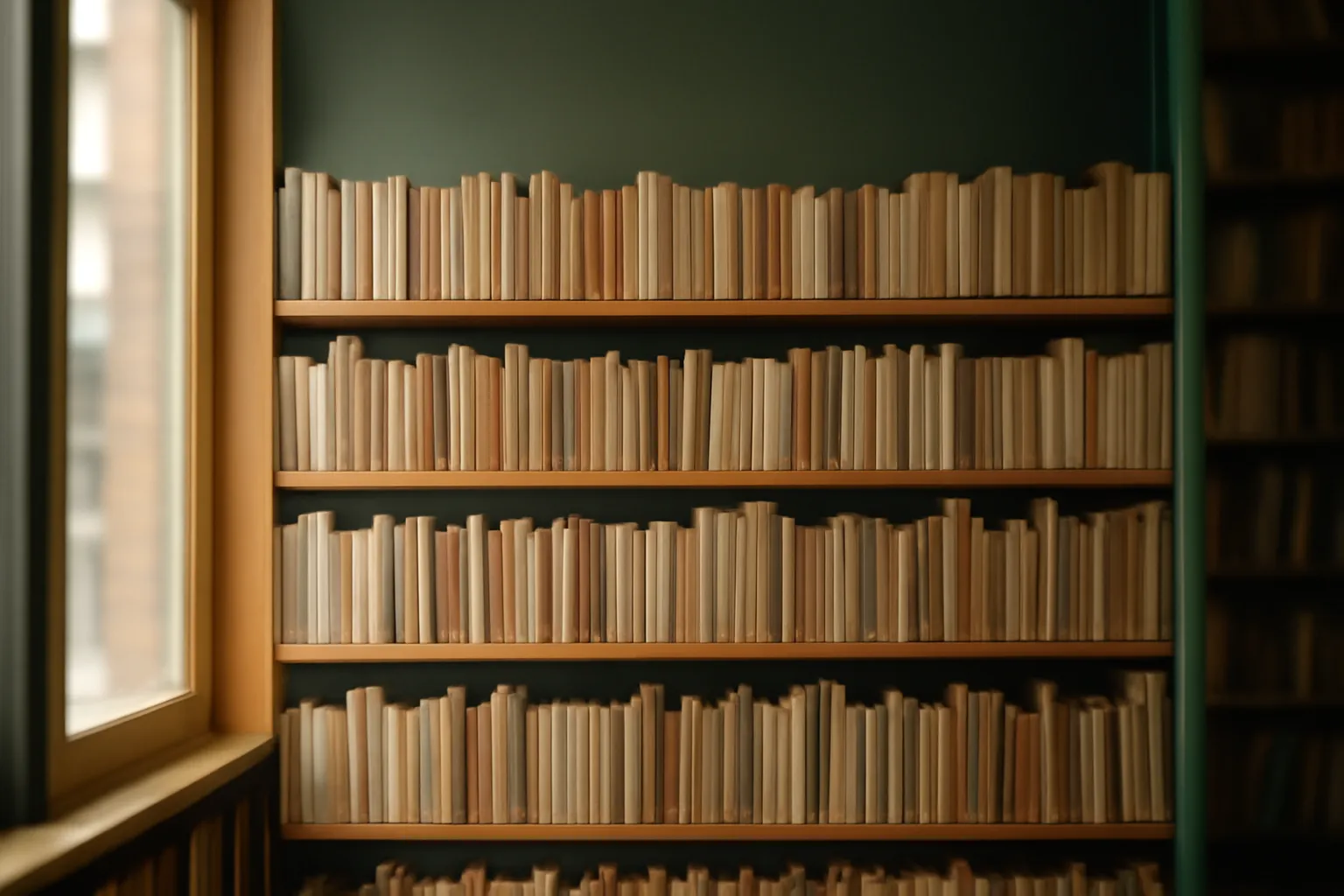 Un rayon de livres au format poche dans une librairie